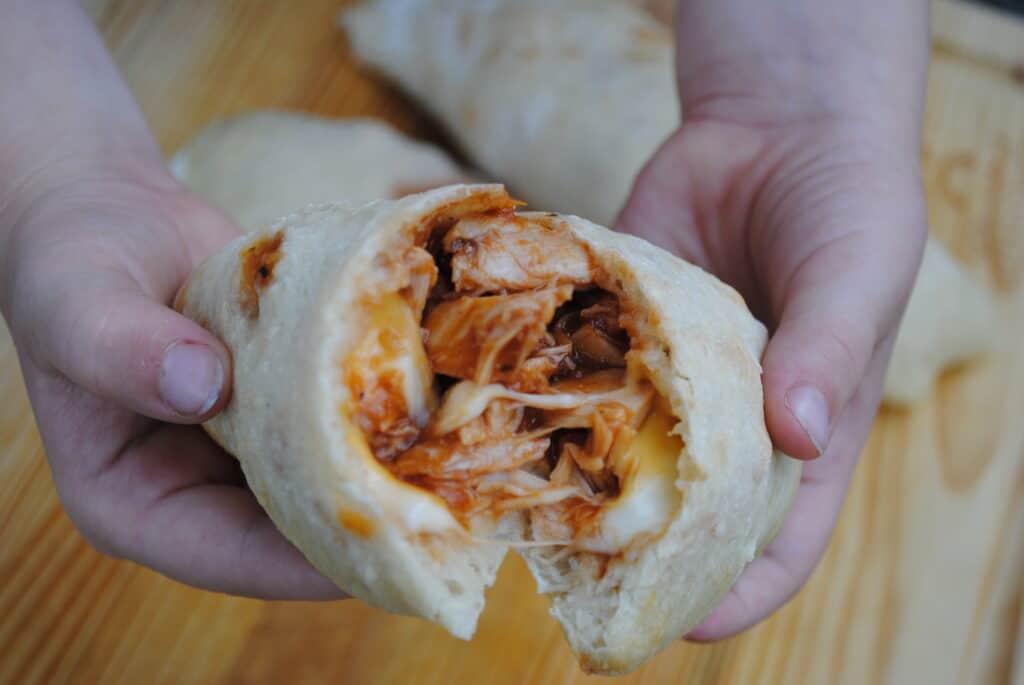 bbq chicken pockets