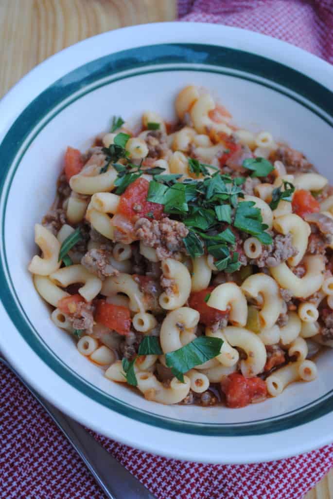 Summertime goulash