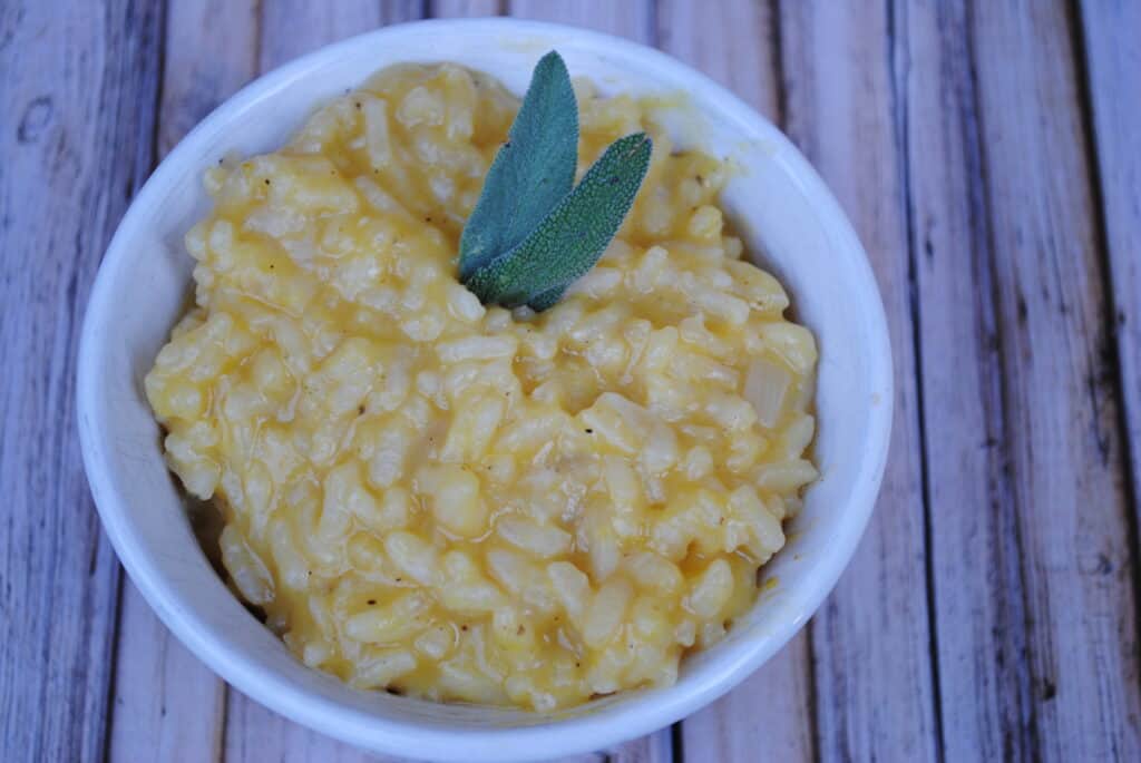 pumpkin risotto