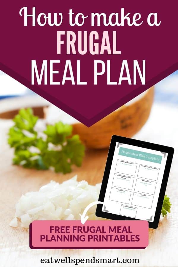 How to make a frugal meal plan