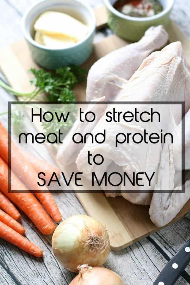 Meat and protein can often be expensive. Learn how to stretch it to save money.