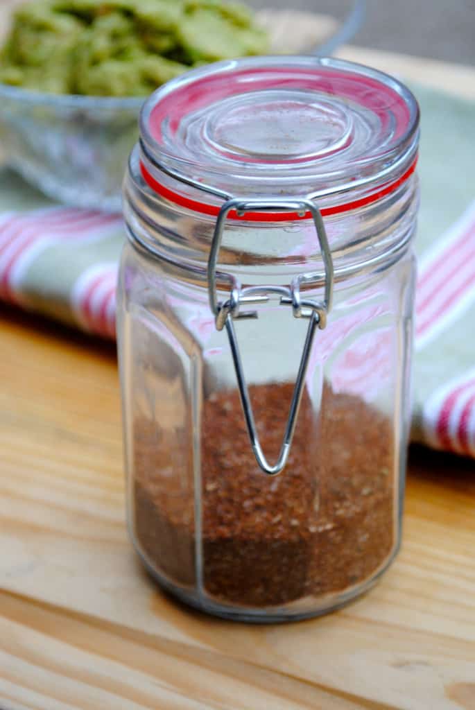 Homemade taco seasoning. Super easy and delicious!