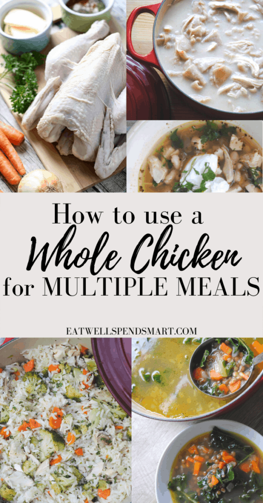 How to use a whole chicken for multiple meals