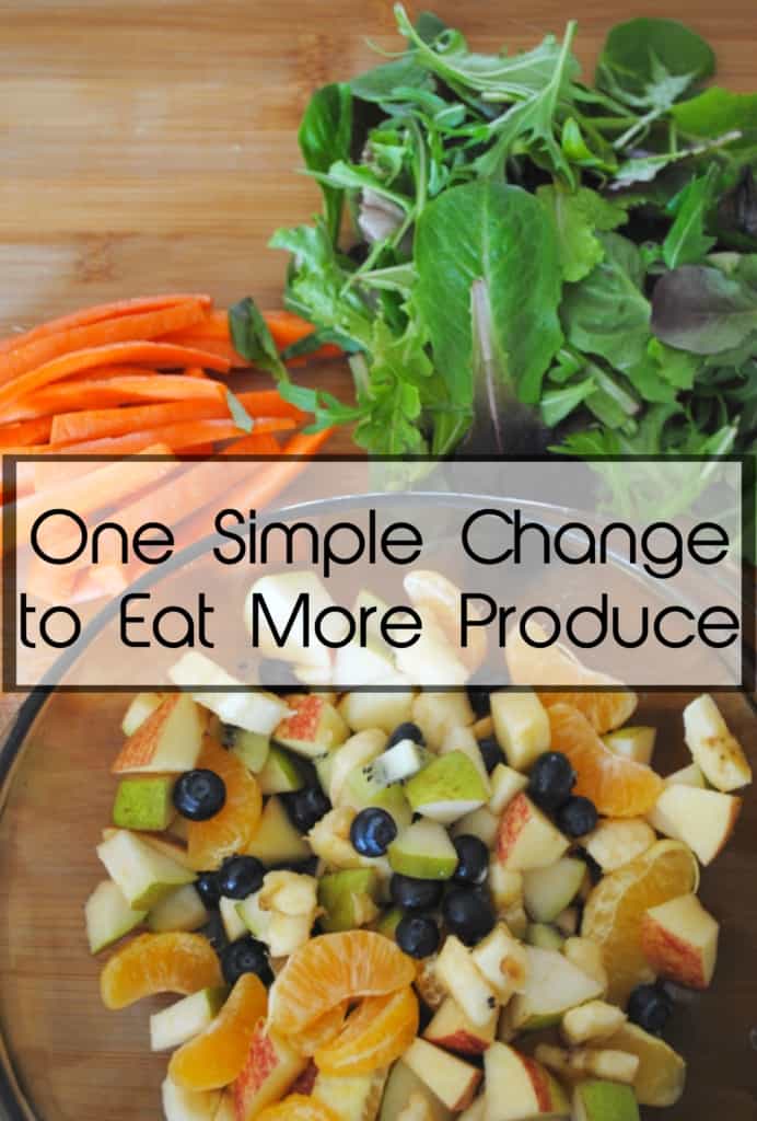 One simple change to eat more produce