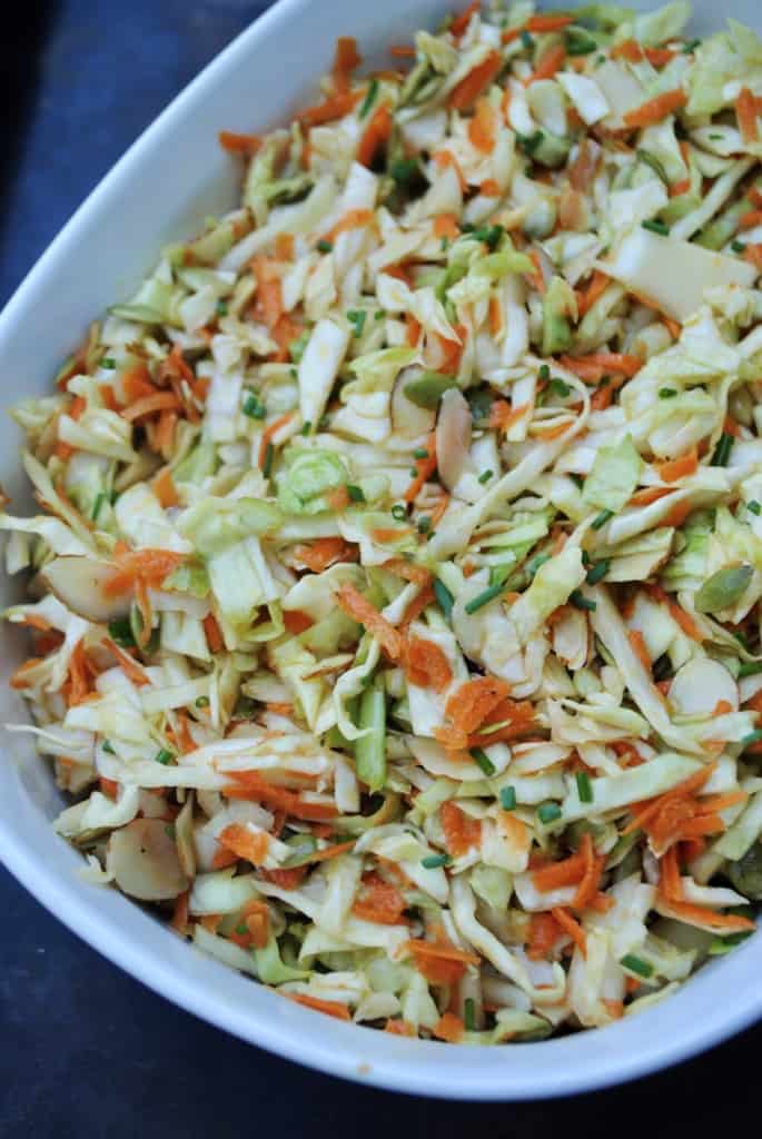 Asian cabbage slaw