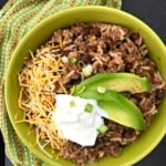 Instant Pot taco rice