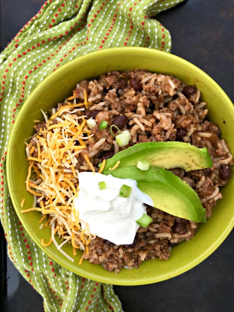 Instant Pot taco rice