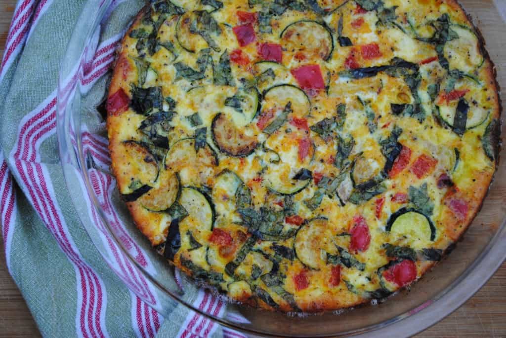 Garden frittata