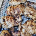 Best simple grilled chicken thighs. Quick, easy, and delicious.