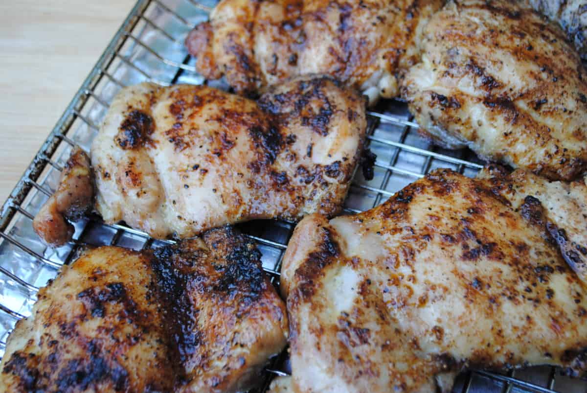 Best simple grilled chicken thighs - Eat Well Spend Smart