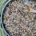 Dirty rice, a cheap and delicious Cajun delight!