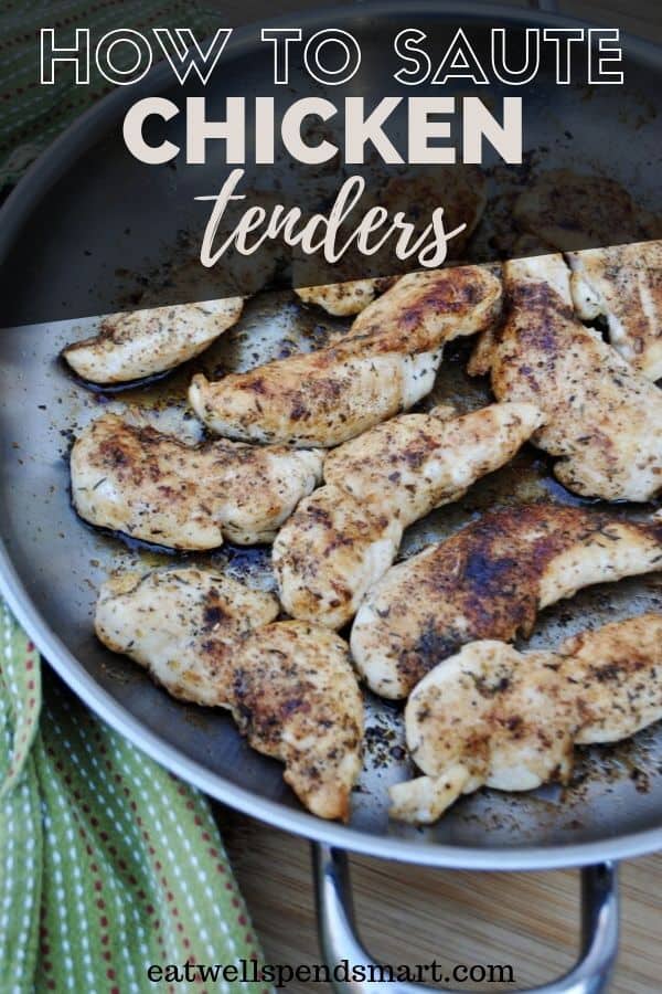 How to sauté chicken tenders