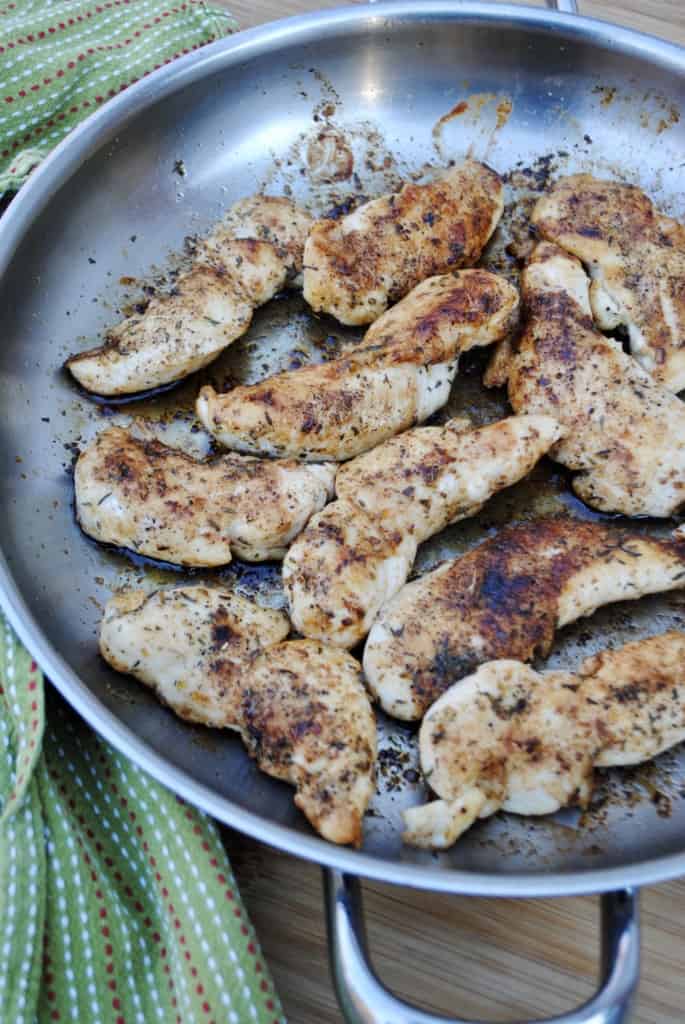 Learn how to saute chicken tenders for an easy weeknight meal.