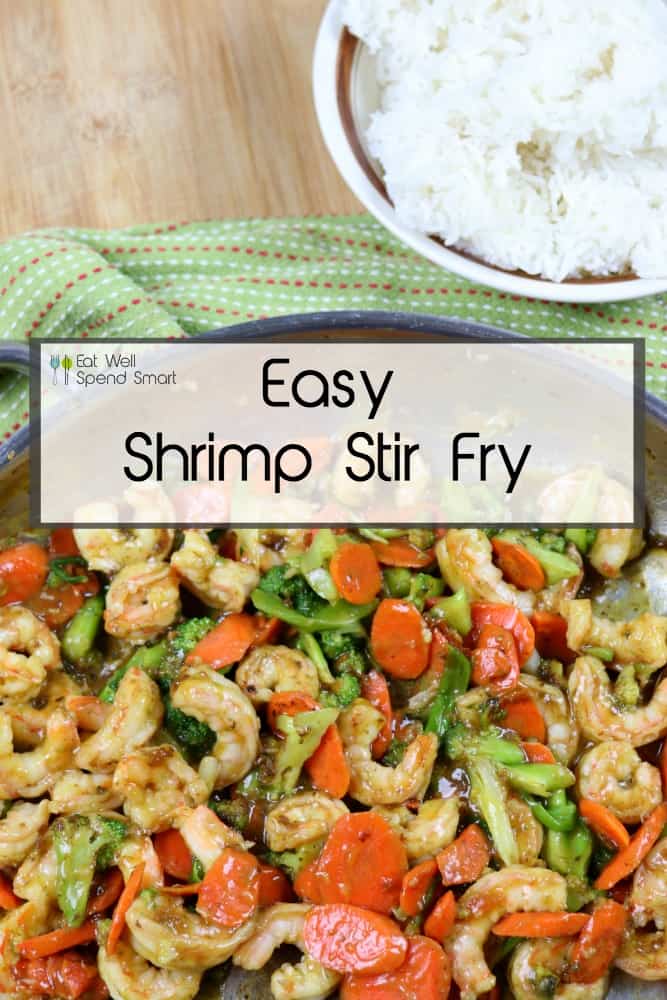 Easy shrimp stir fry: gluten free takeout fake out - Eat Well Spend Smart