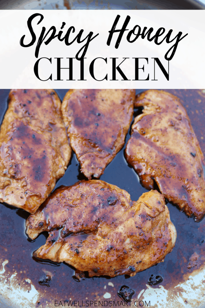Chicken breasts in a spicy honey butter sauce