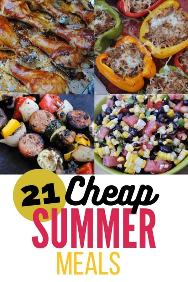 Cheap summer meals