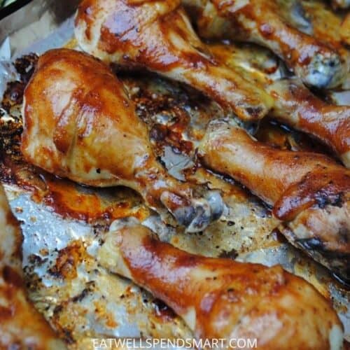 Barbecue chicken legs in oven best sale