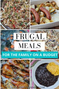 Frugal meals for the family on a budget