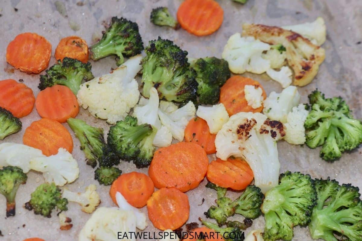 roasted mixed frozen vegetables