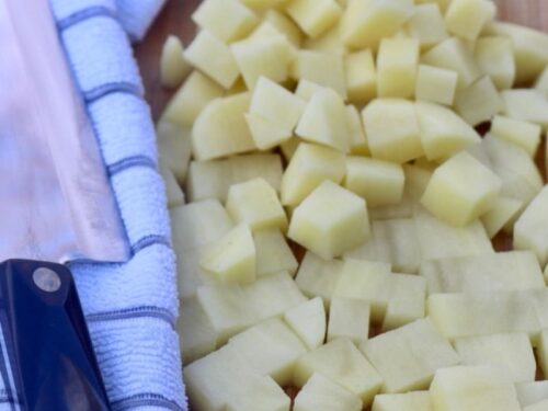 How Cut Cheese Into Cubes