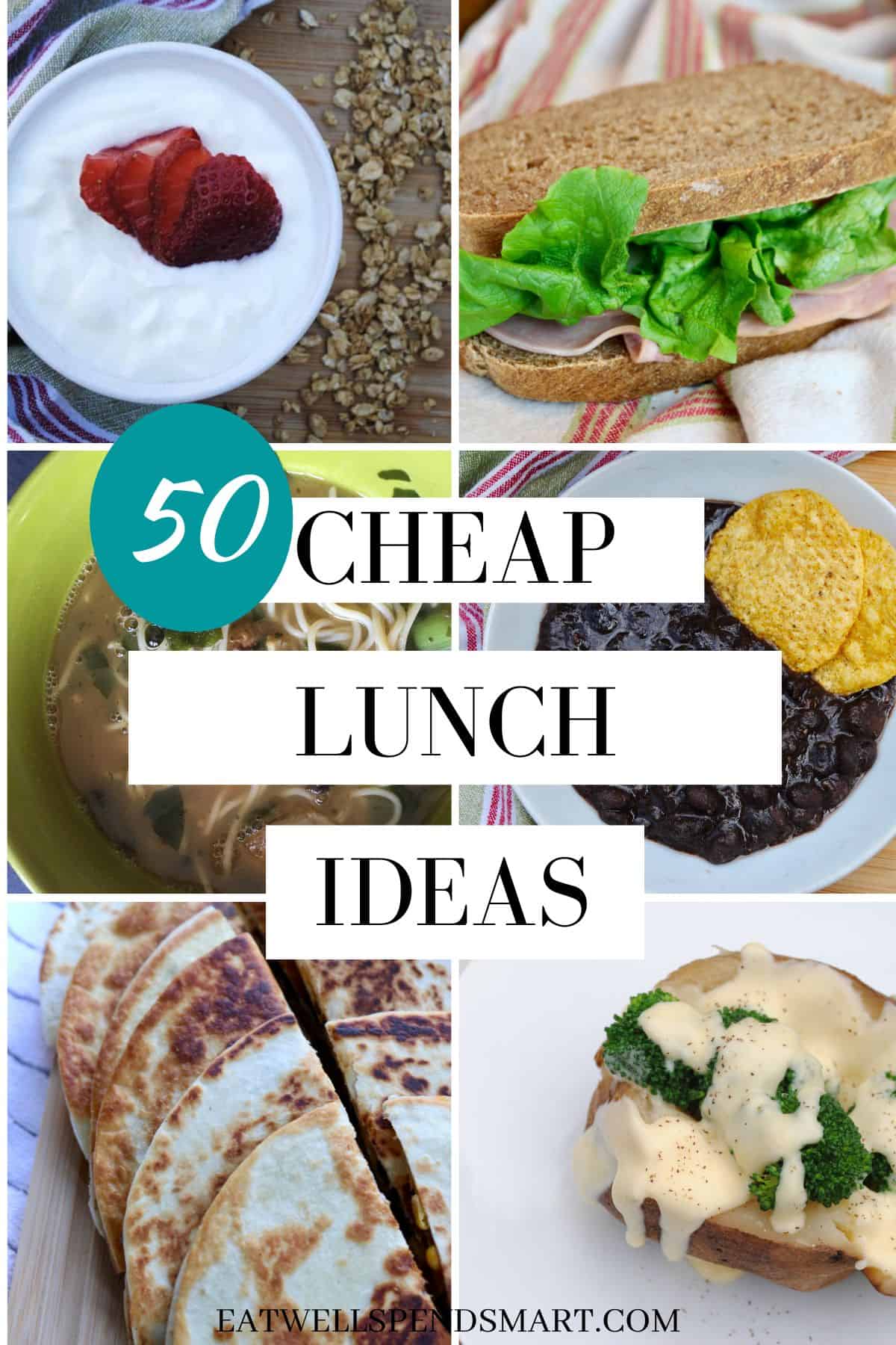 Inexpensive lunch options