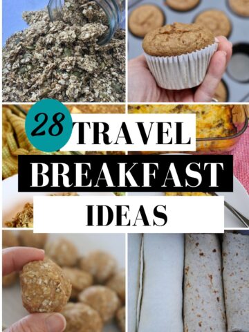 28 travel breakfast ideas collage