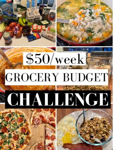 $50 grocery budget challenge