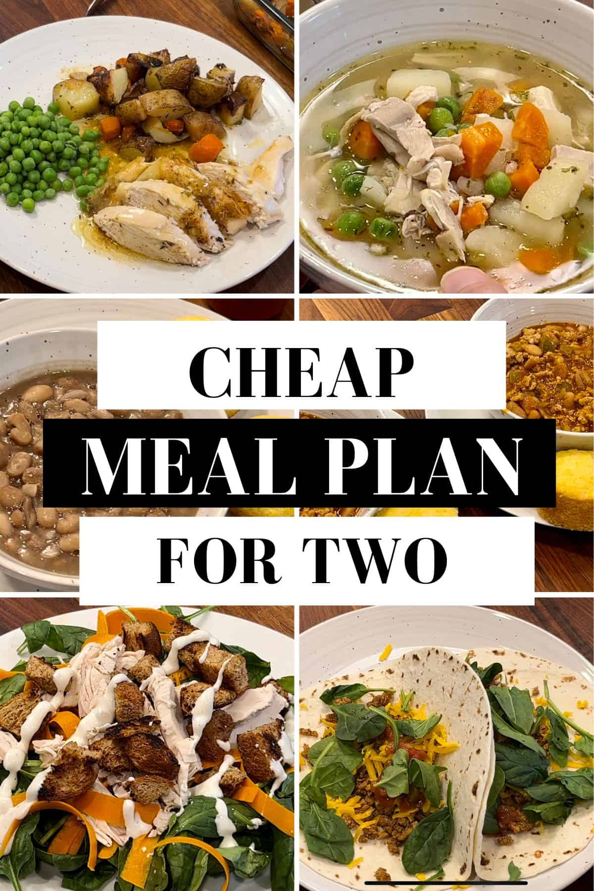 Cheap meal plan for two people - Eat Well Spend Smart