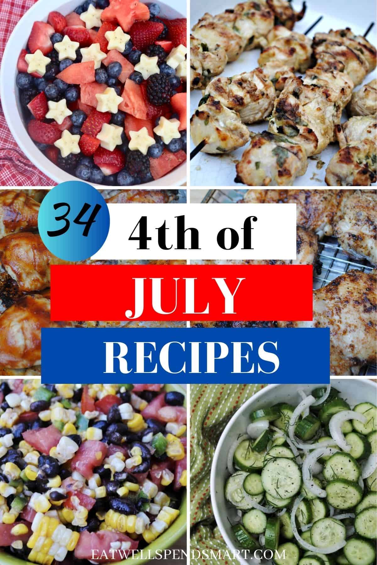 Festive 4th of July food ideas for a perfect cookout - Eat Well Spend Smart