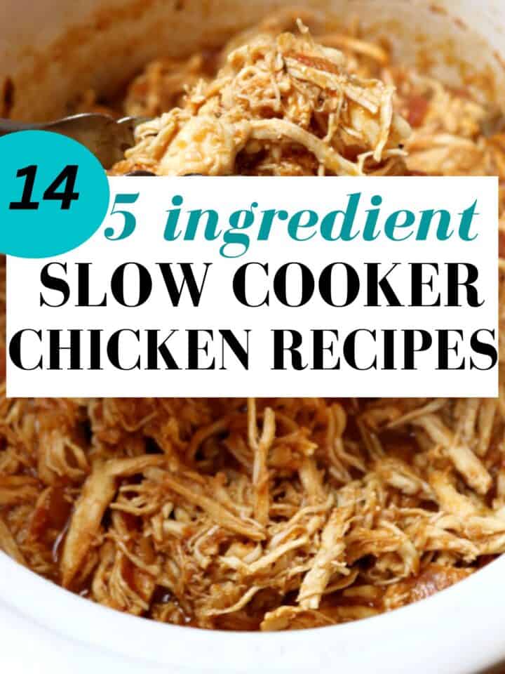 5 ingredient chicken slow cooker recipes