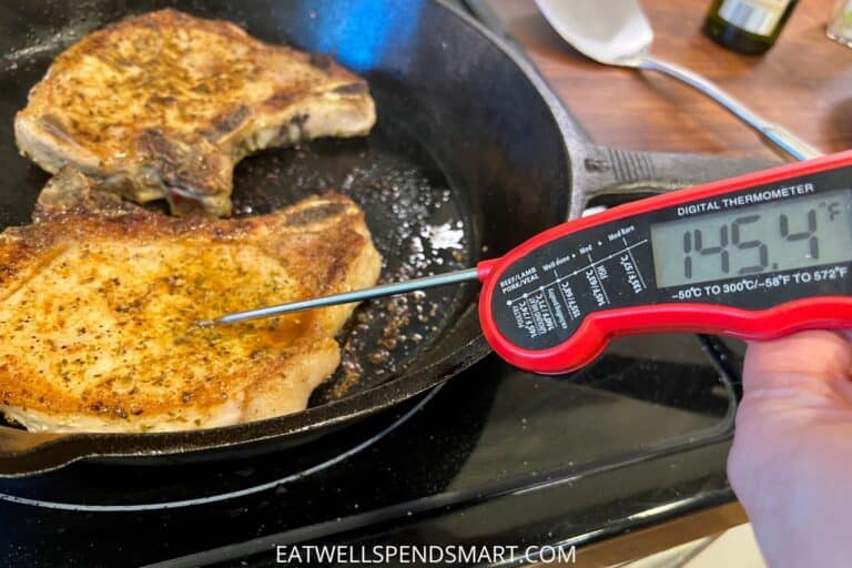 Perfect Pork: How to tell when a pork chop is done - Eat Well Spend Smart