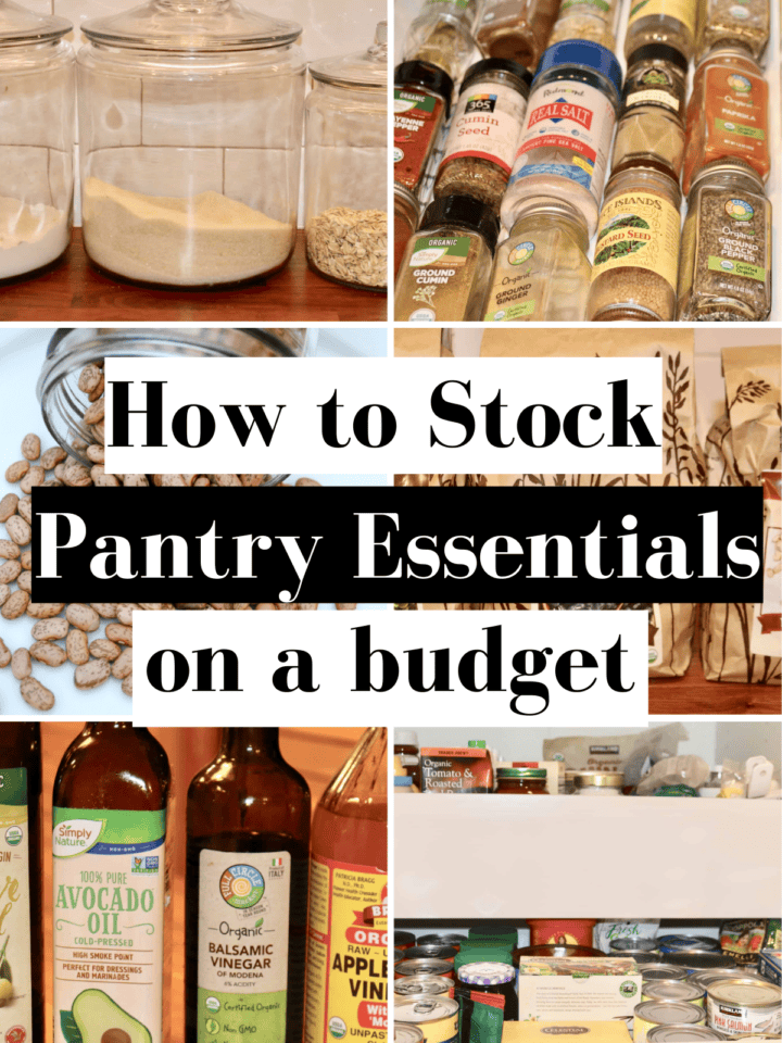 How to stock pantry essentials on a budget