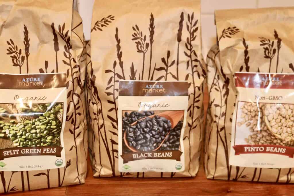 bulk bags of beans